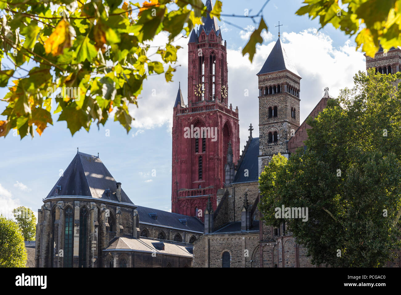 maastricht city in the netherlands Stock Photo