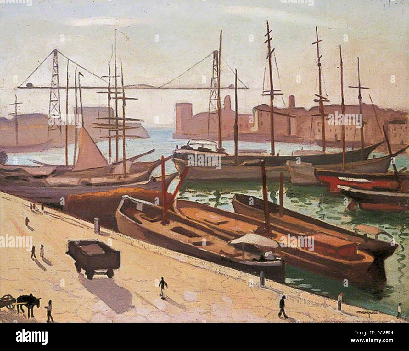 Albert Marquet Le Port De Marseille Stock Photo Alamy Albert Marquet Le Port De Marseille Stock Photo Alamy