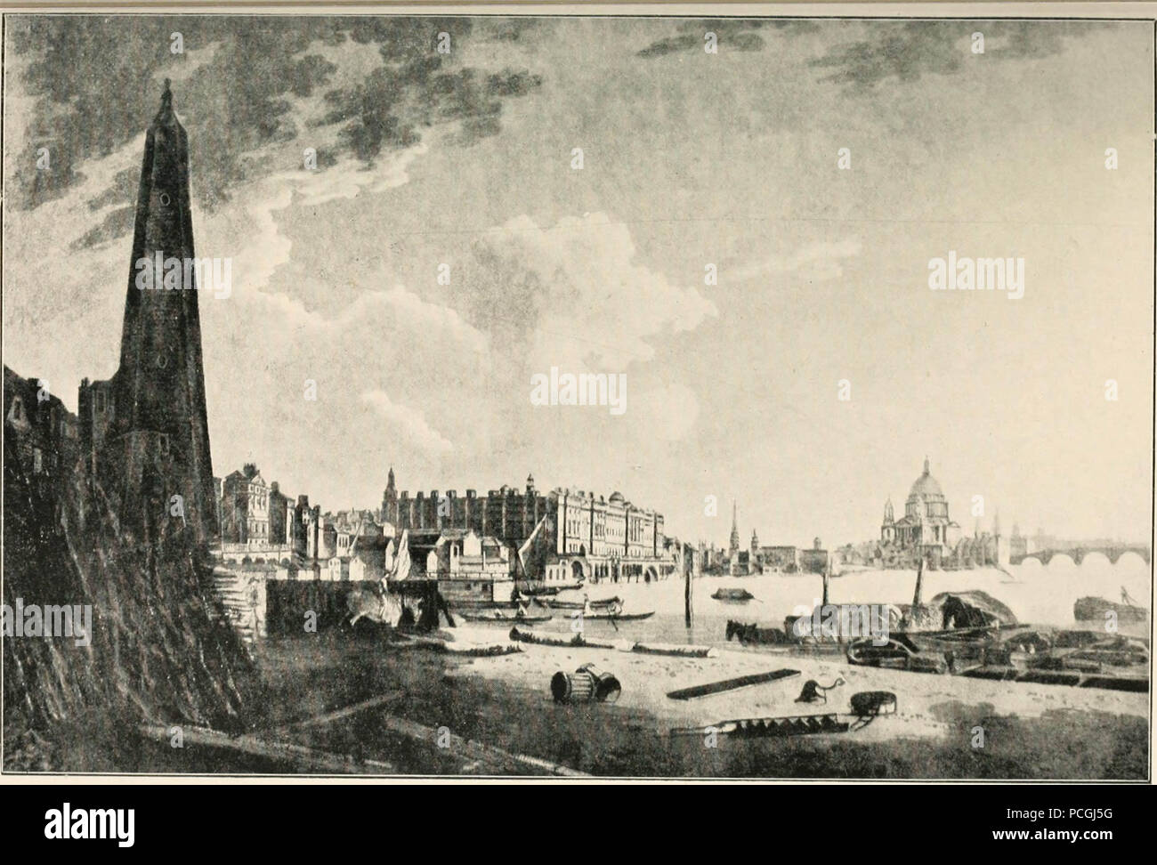 'The literary history of the Adelphi and its neighbourhood' (1909) Stock Photo