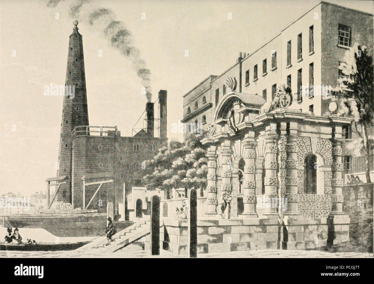 'The literary history of the Adelphi and its neighbourhood' (1909) Stock Photo
