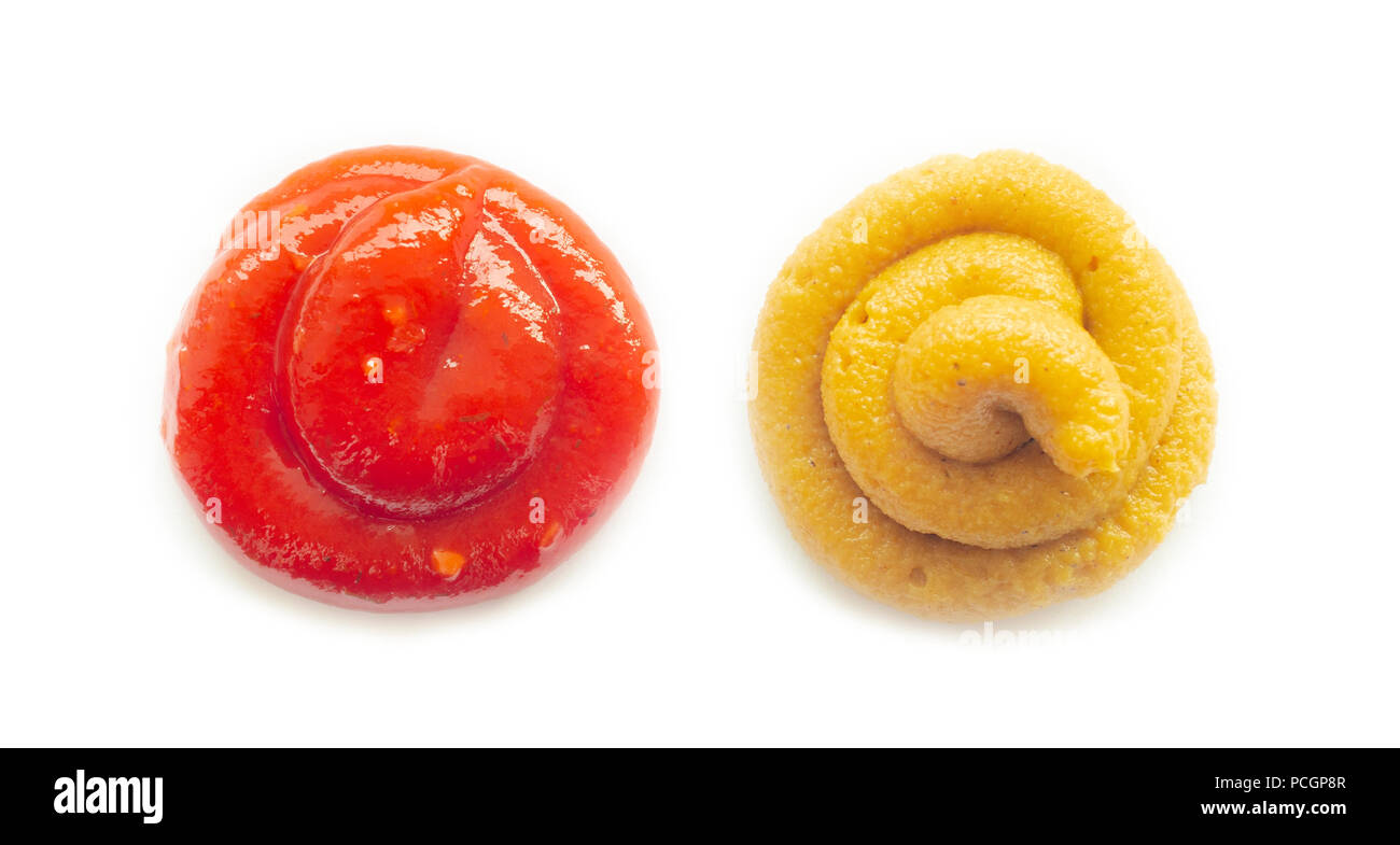 ketchup and mustard Stock Photo Alamy