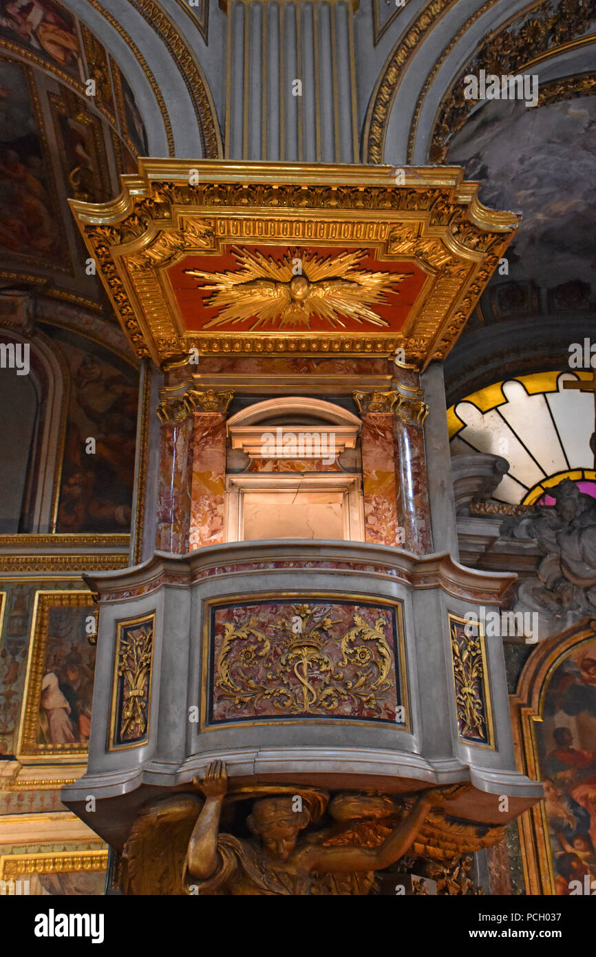 Rome Church Of San Marcello In Corso Interiors Altars