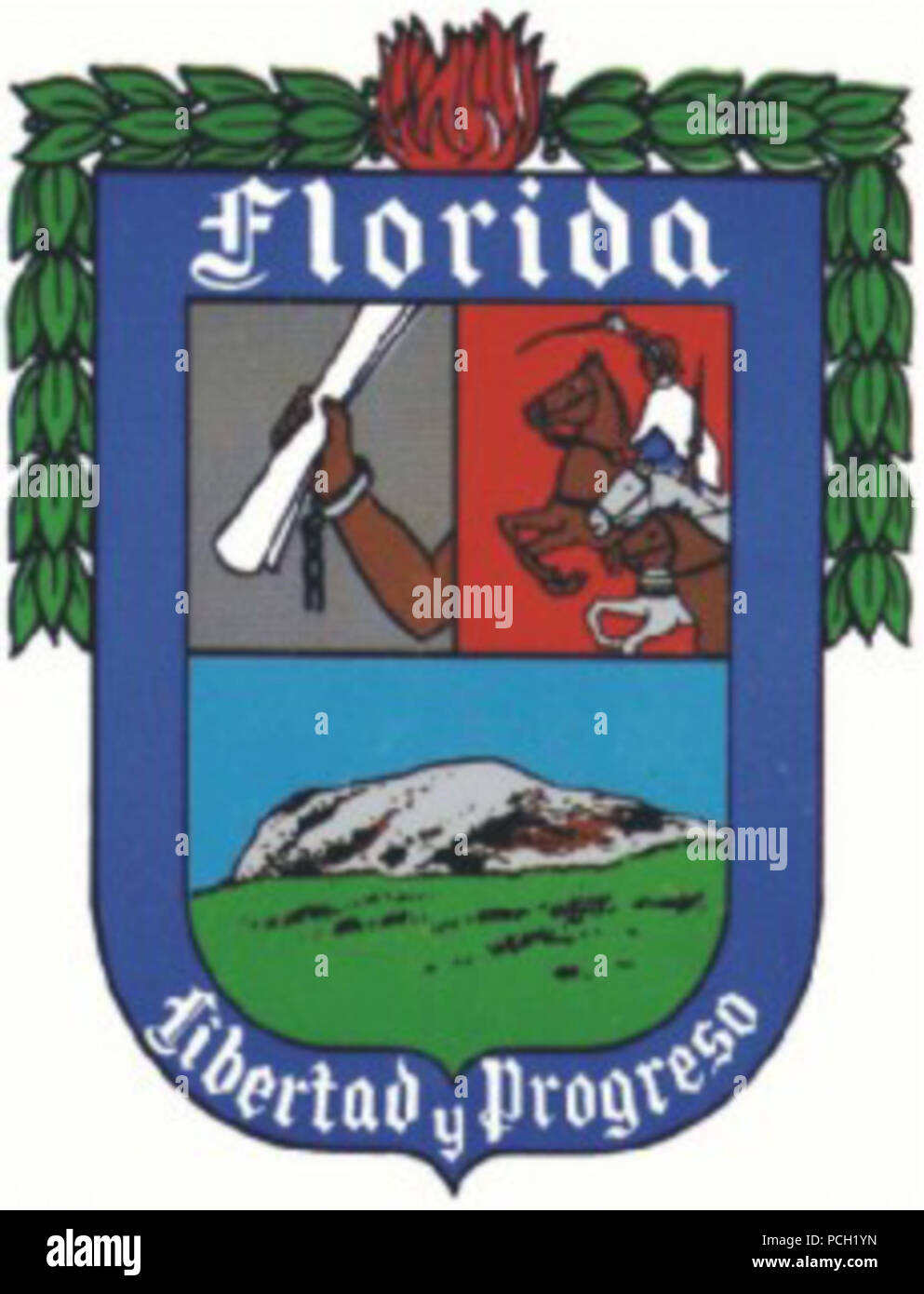 135 Coat of arms of Florida (Uruguay Stock Photo Alamy