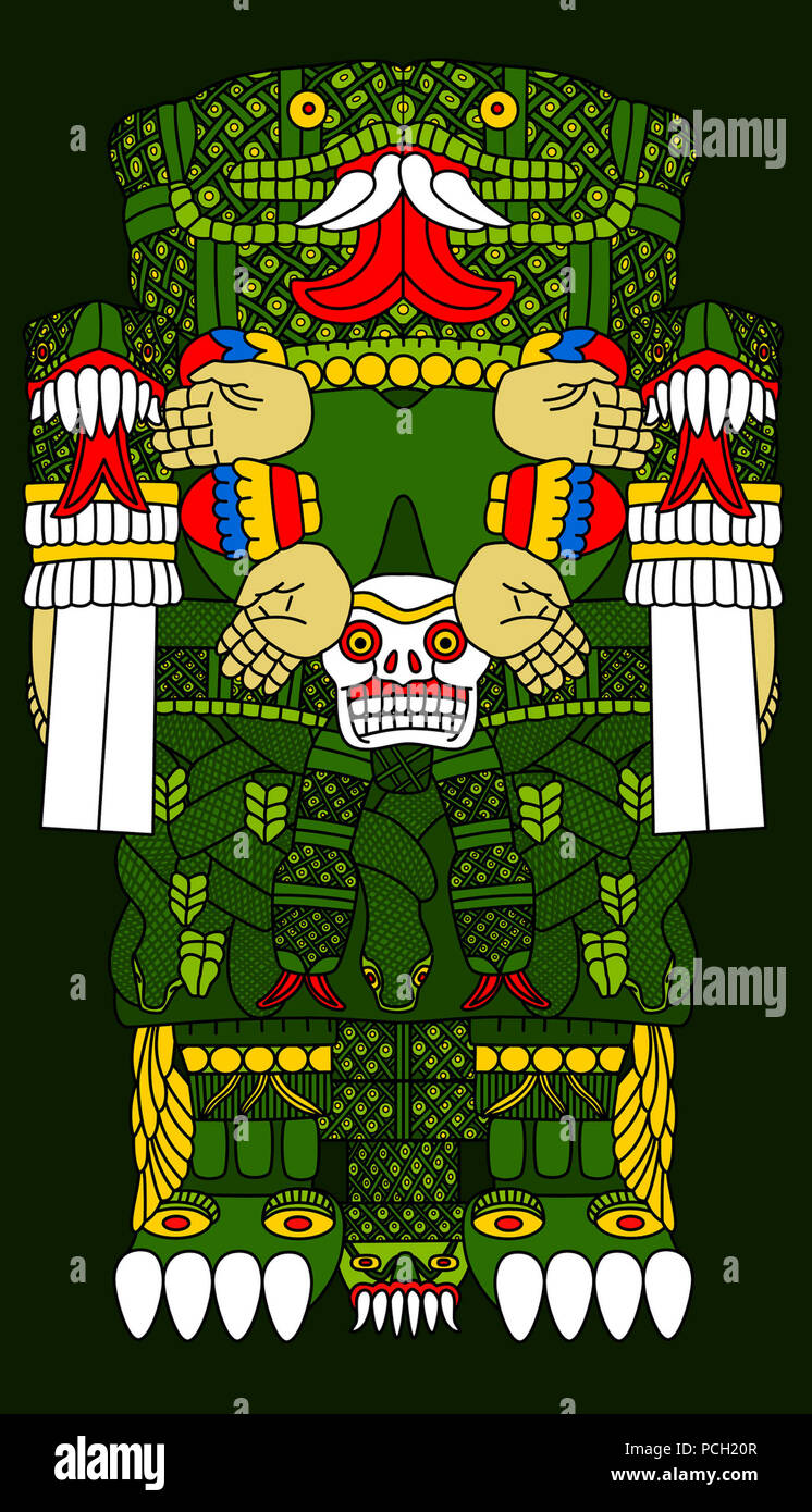 Coatlicue hi-res stock photography and images - Alamy, image size:746x1390