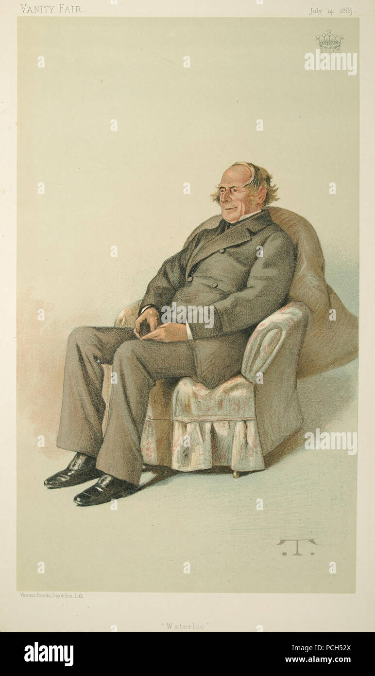 George Keppel, Vanity Fair, 1883-07-14. Stock Photo