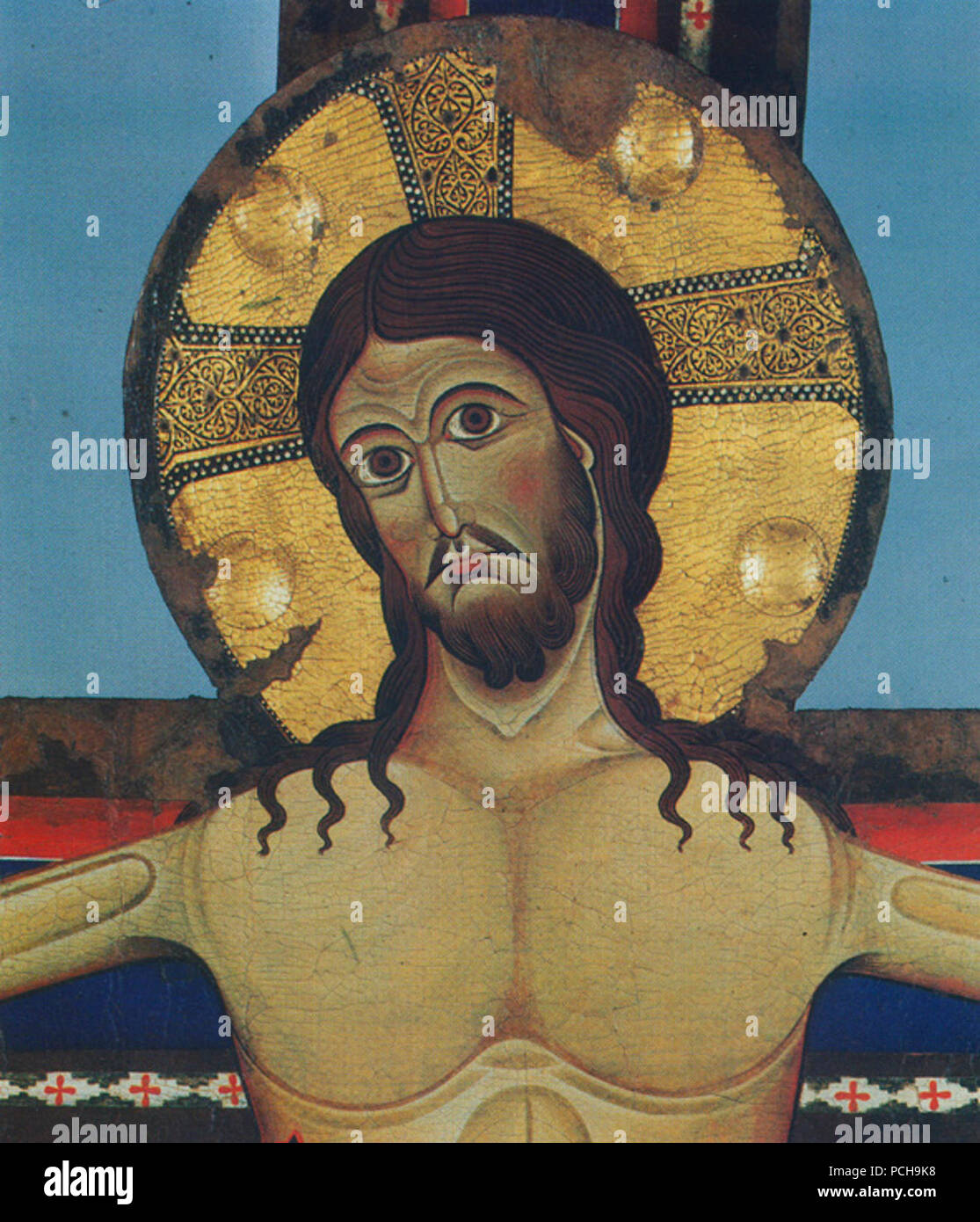 Alberto Sotio. Crucifix. detail. 1187. Spoleto, Cattedrale di S. Maria