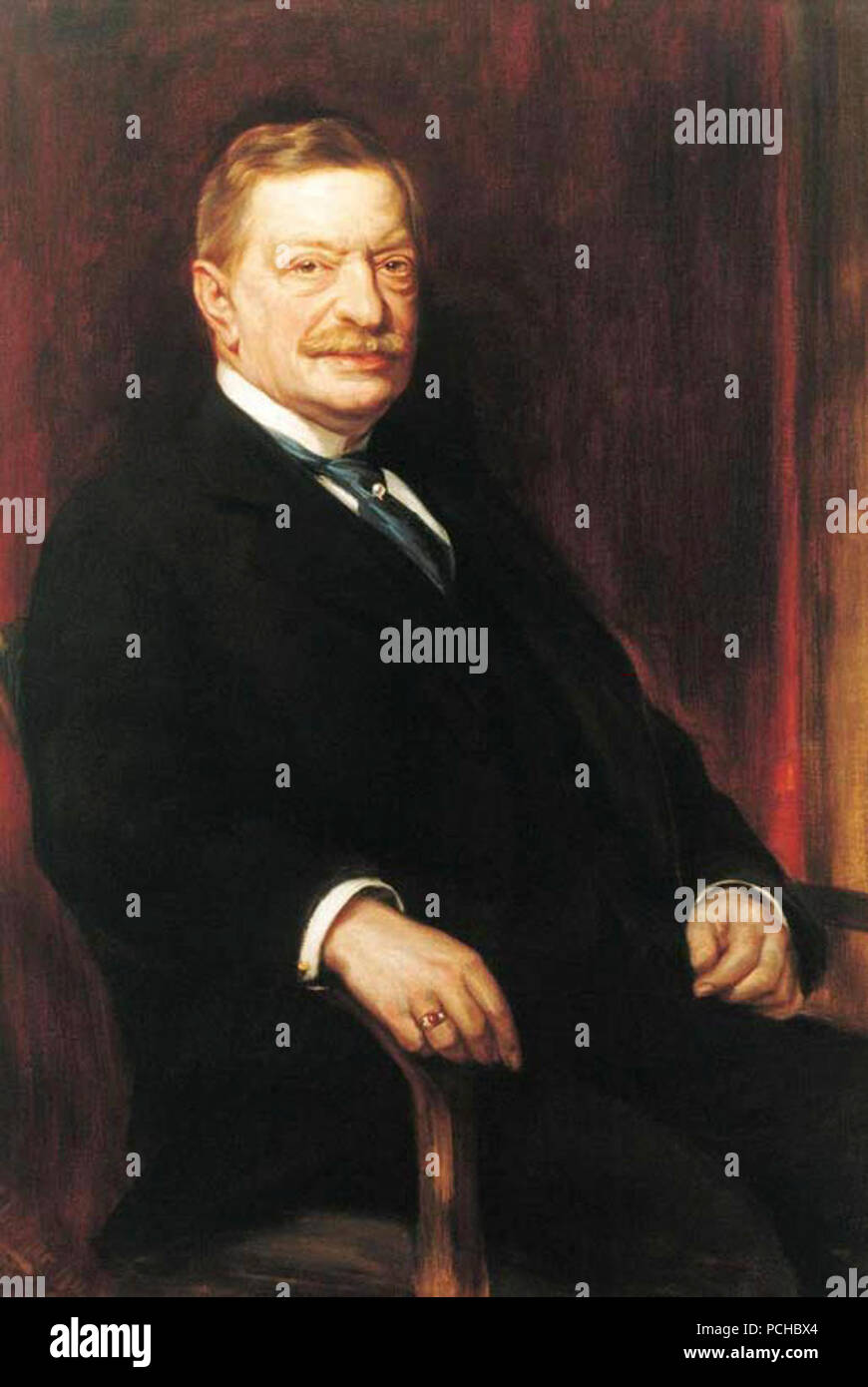 Albert von Oppenheim (1834 - 1912). Stock Photo