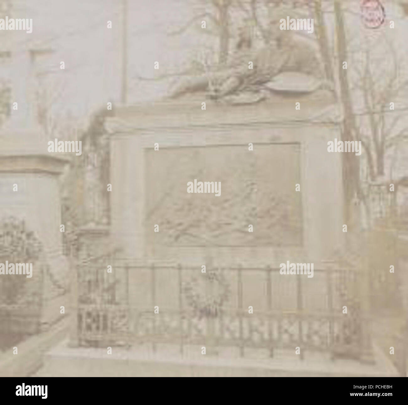 Albert Brichaut PèreLachaise Géricault Stock Photo Alamy