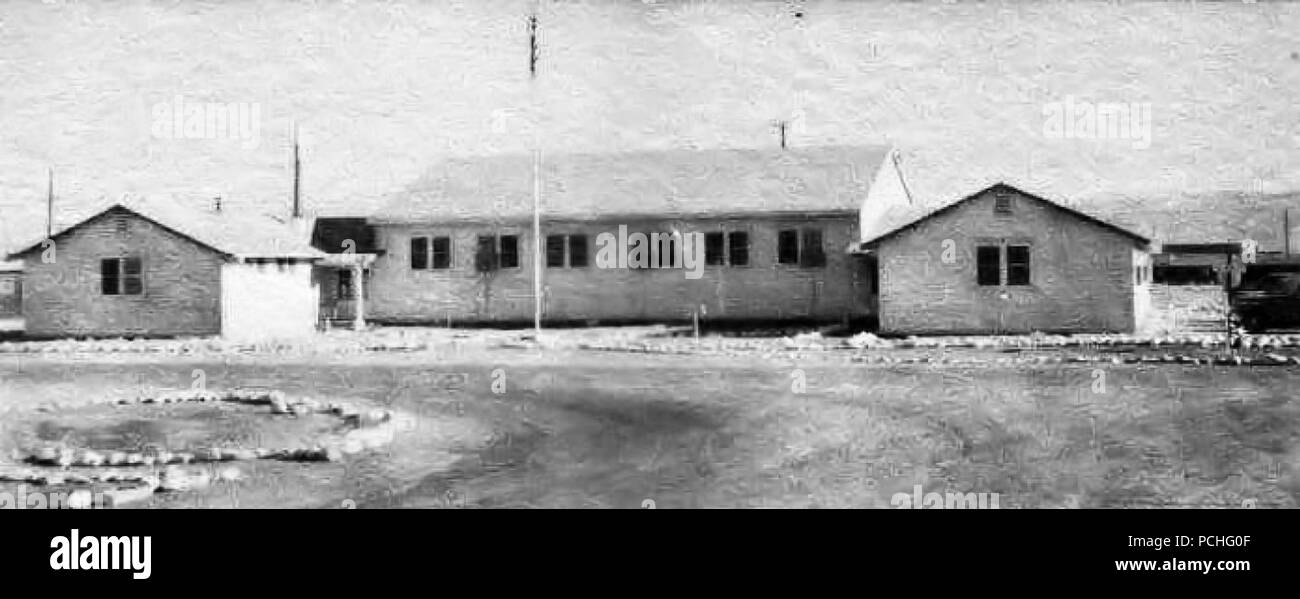 Alamogordo Army Airfield Post Headquarters Stock Photo Alamy