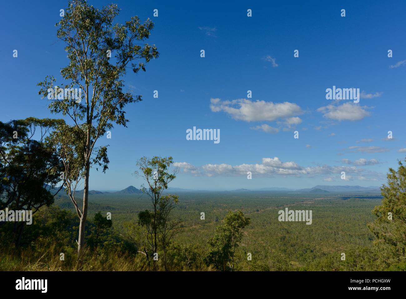 Pipers lookout at Hervey Range, Townsville, Queensland, Australia Stock