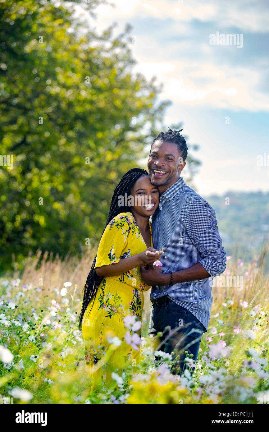 Black couple hi-res stock photography and images - Alamy