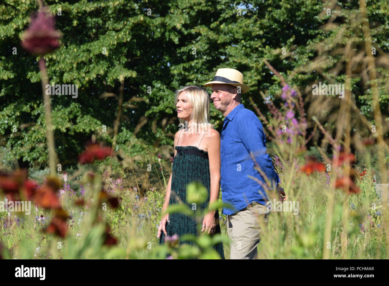 RHS Hampton Court Flower Show 2018 - Day 1 Featuring: Jo Whiley Where