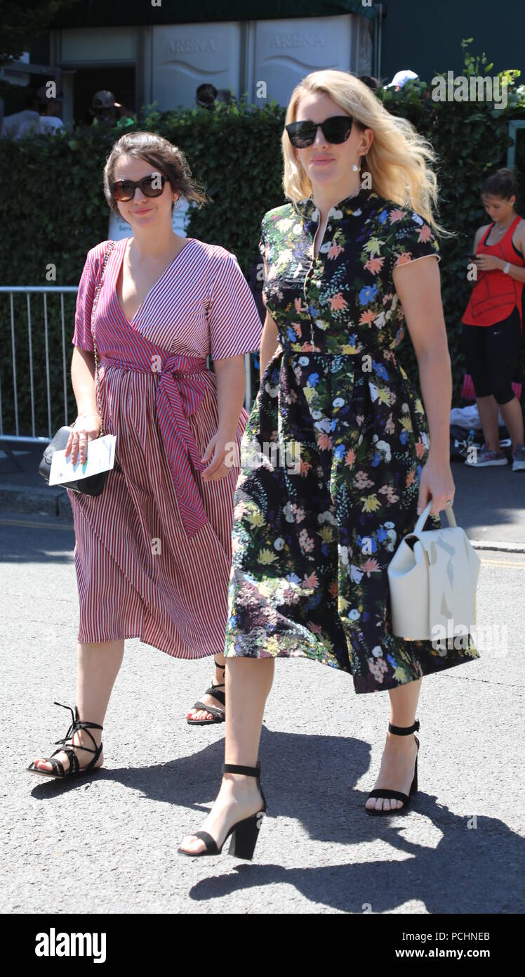 Wimbledon Tennis 2018: The Championships - Day 1 - Celebrity Sightings