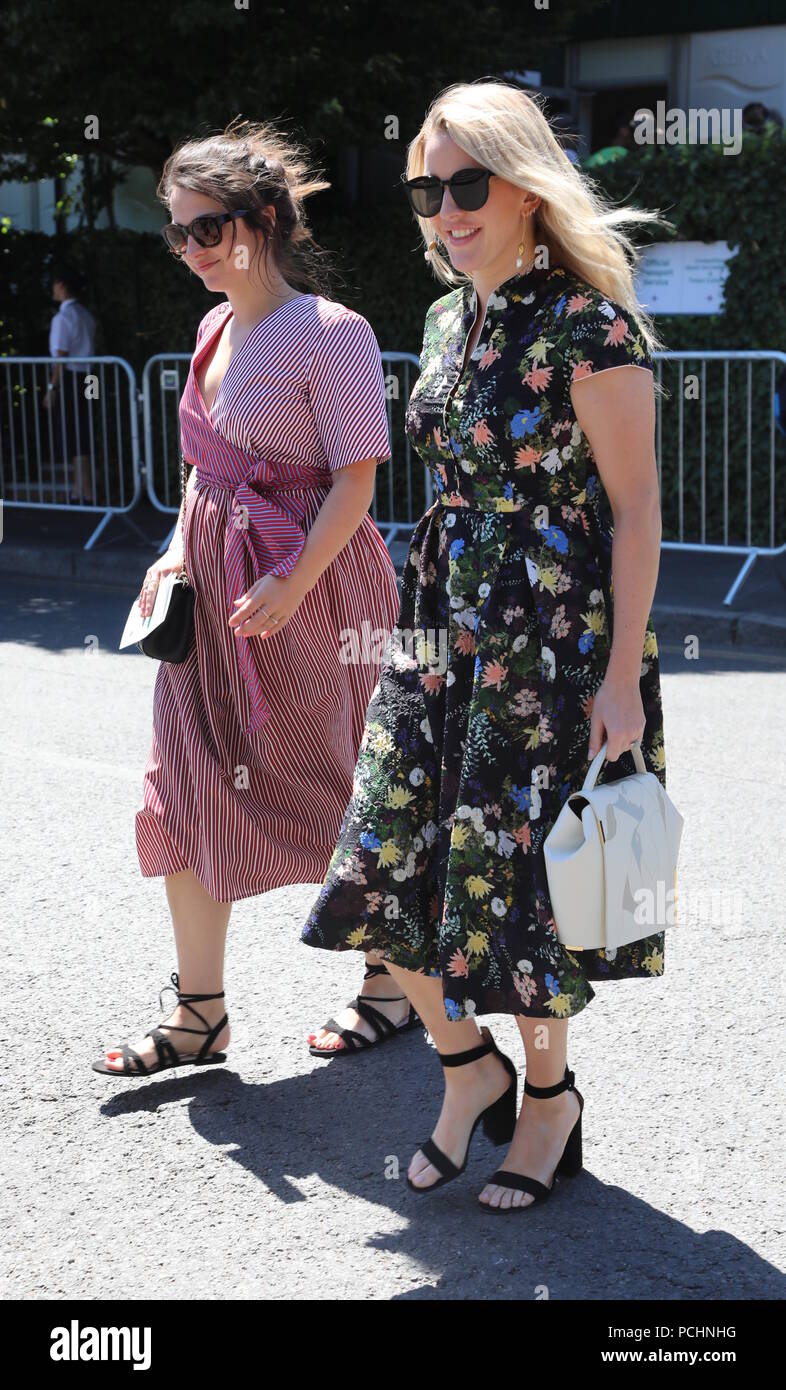 Wimbledon Tennis 2018: The Championships - Day 1 - Celebrity Sightings