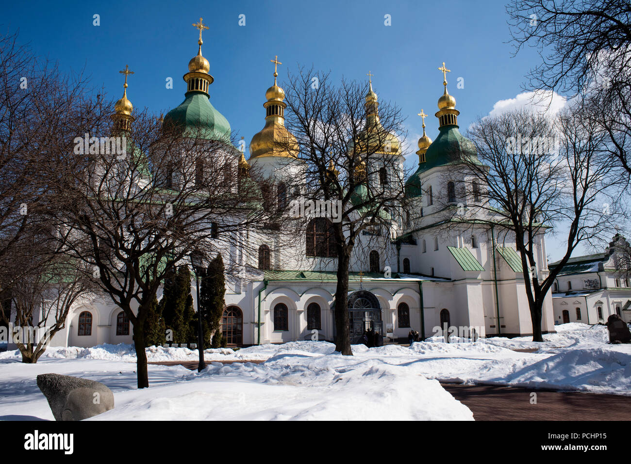 St. Sophia Cathedral, Kyiv, Ukraine. Stock Photo