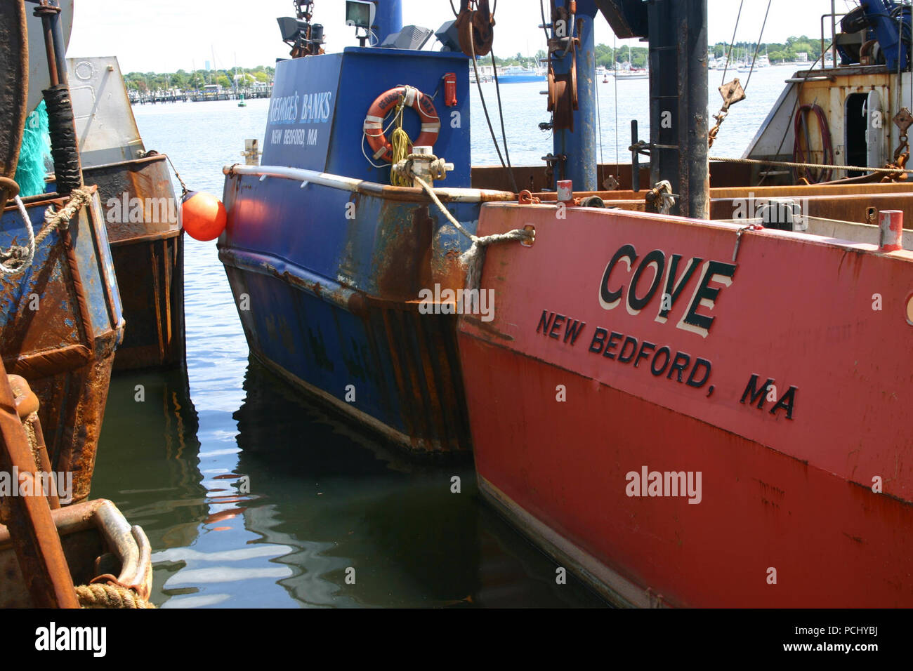 Alaska Scallop Boat, New Bedford Stock Photo Alamy