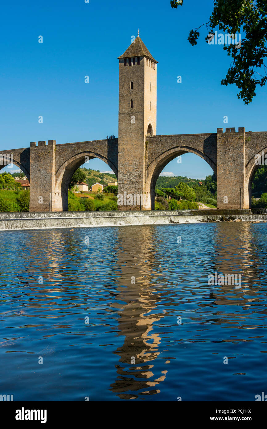 Pont Valentre bridge (Unesco World Heritage) on Santiago de Compostela