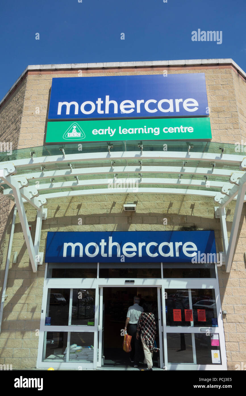 Mothercare Children's clothing store exterior, Kew Retail Park, Bessant