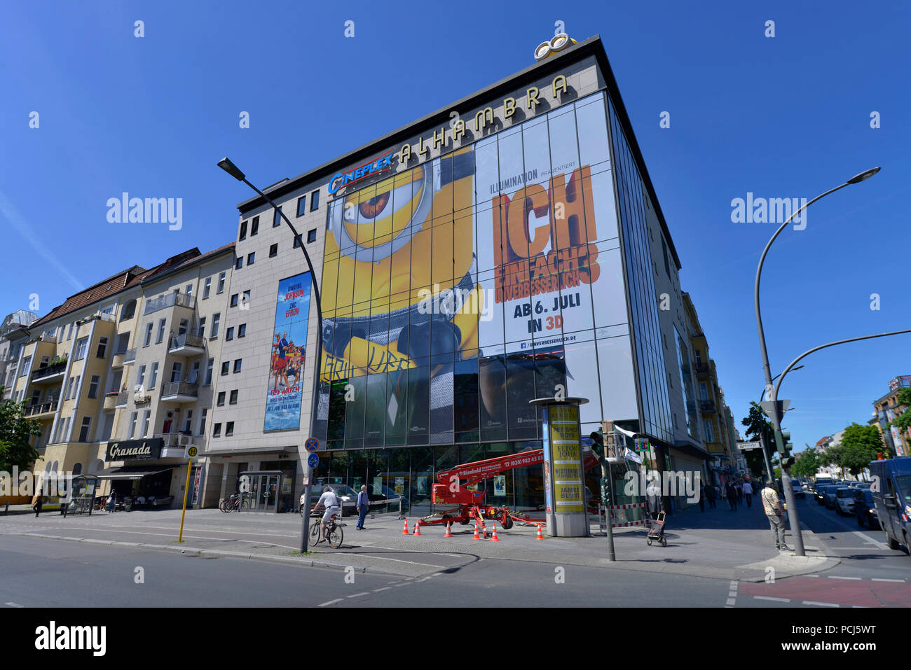 Cineplex Alhambra, Muellerstrasse, Wedding, Mitte, Berlin, Deutschland, M³llerstrasse Stock Photo