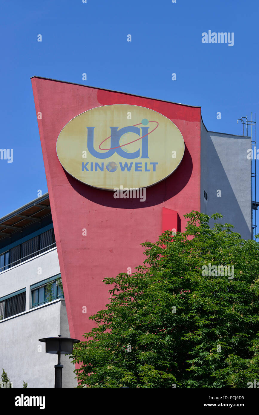 UCI Kinowelt, Schoenhauser Allee, Prenzlauer Berg, Pankow, Berlin, Deutschland Stock Photo