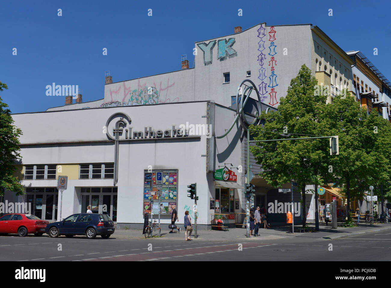 UCI Kinowelt, Schoenhauser Allee, Prenzlauer Berg, Pankow, Berlin, Deutschland Stock Photo