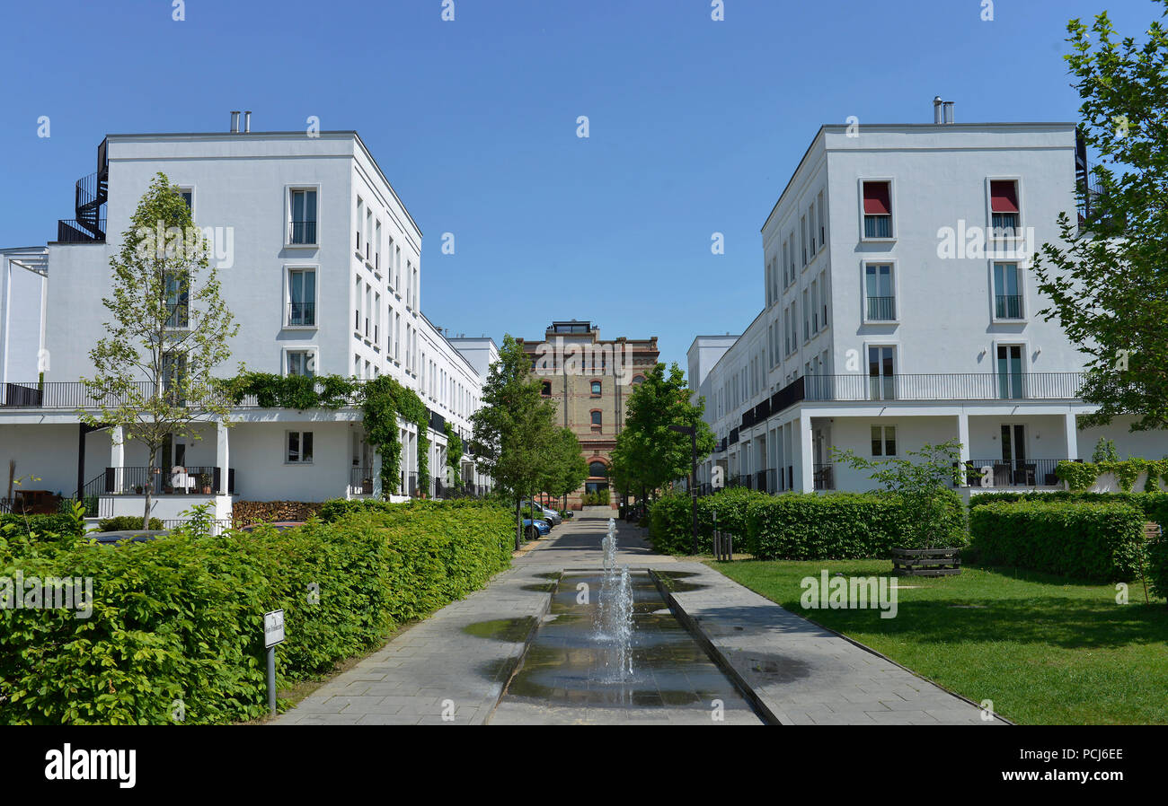 Neubausiedlung, Am Schweizer Garten, Prenzlauer Berg, Pankow, Berlin