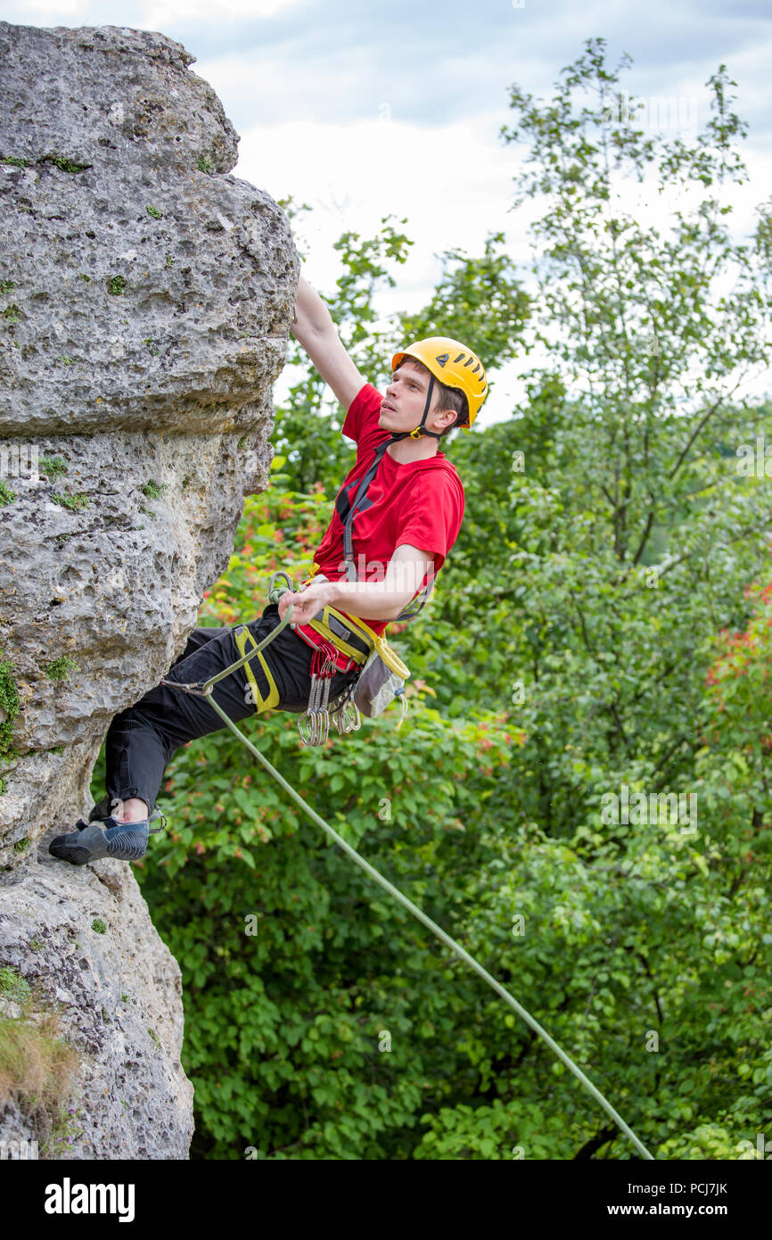 Clambering over rocks hi-res stock photography and images - Alamy