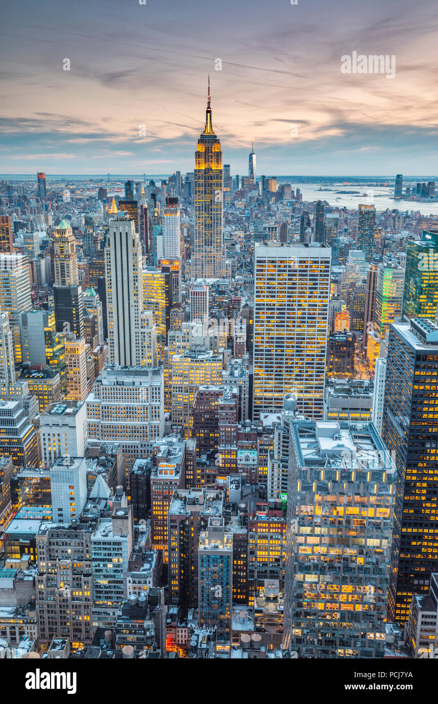 New York City from above Stock Photo