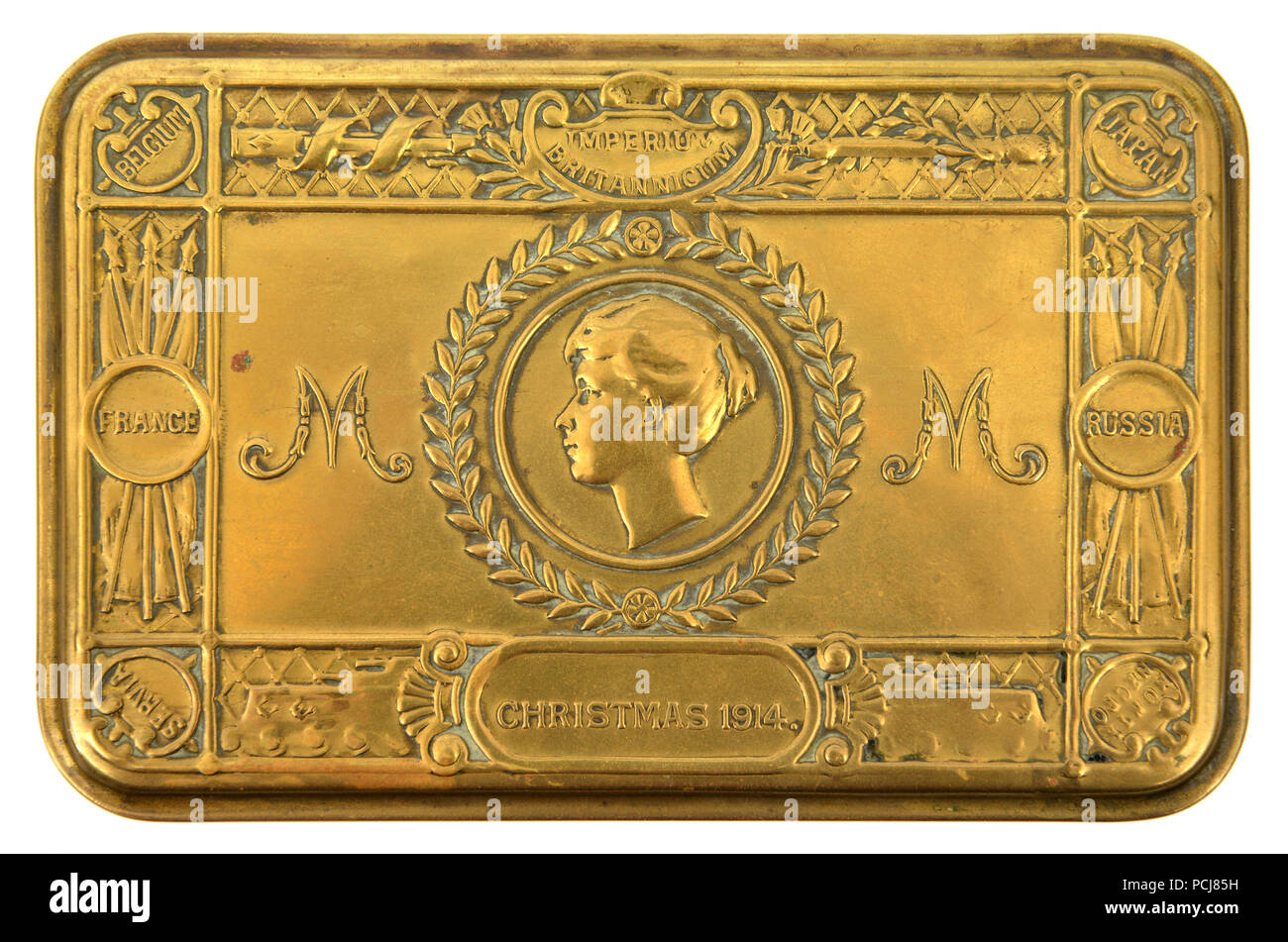 World War 1 Princess Mary 1914 Christmas chocolate gift for