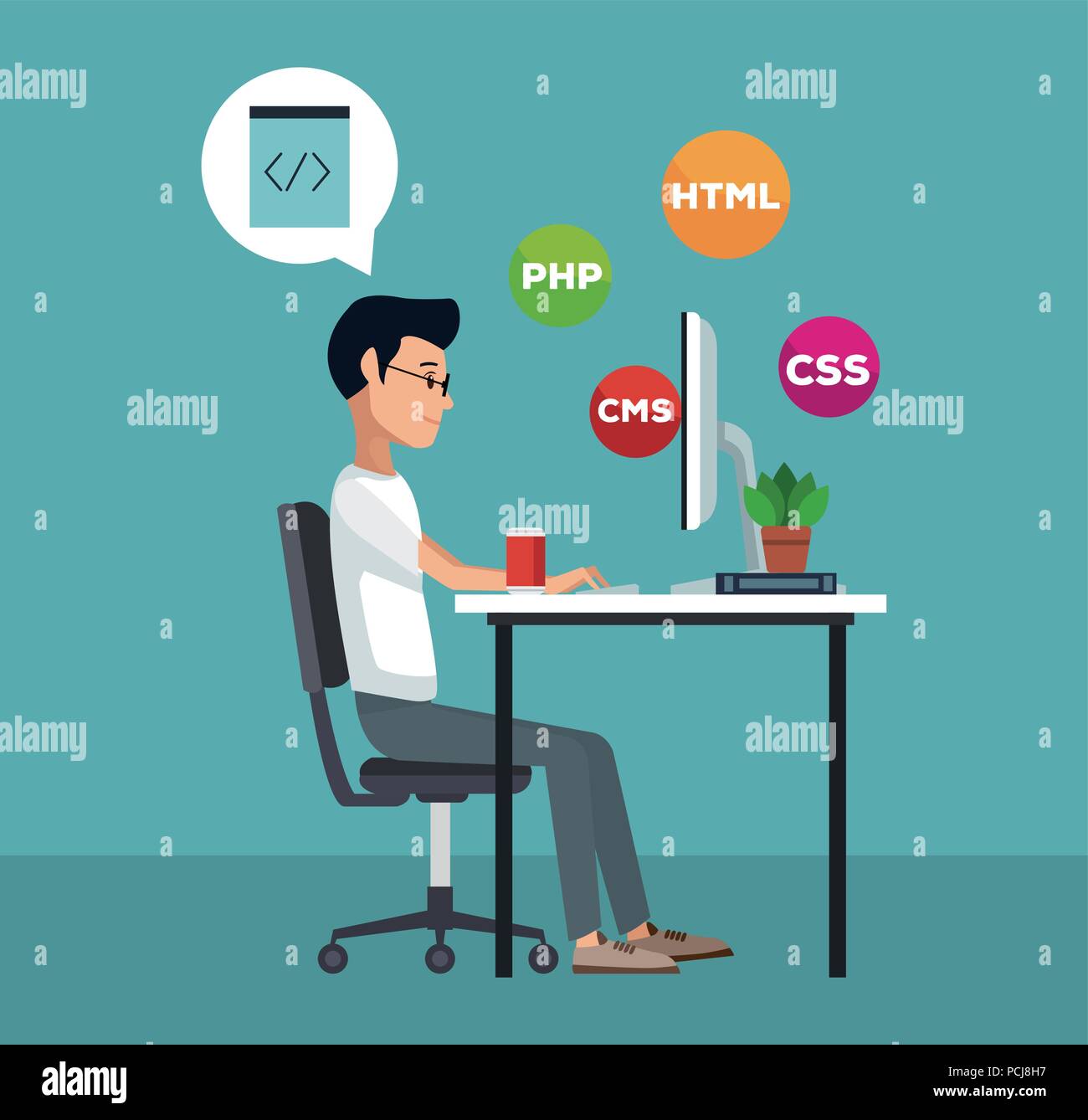 Software and programming Stock Vector Image & Art - Alamy