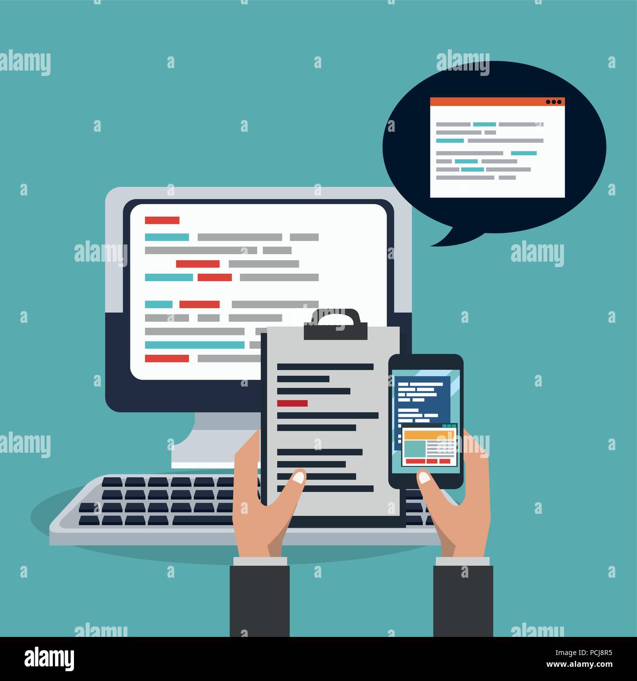 Software and programming Stock Vector Image & Art - Alamy