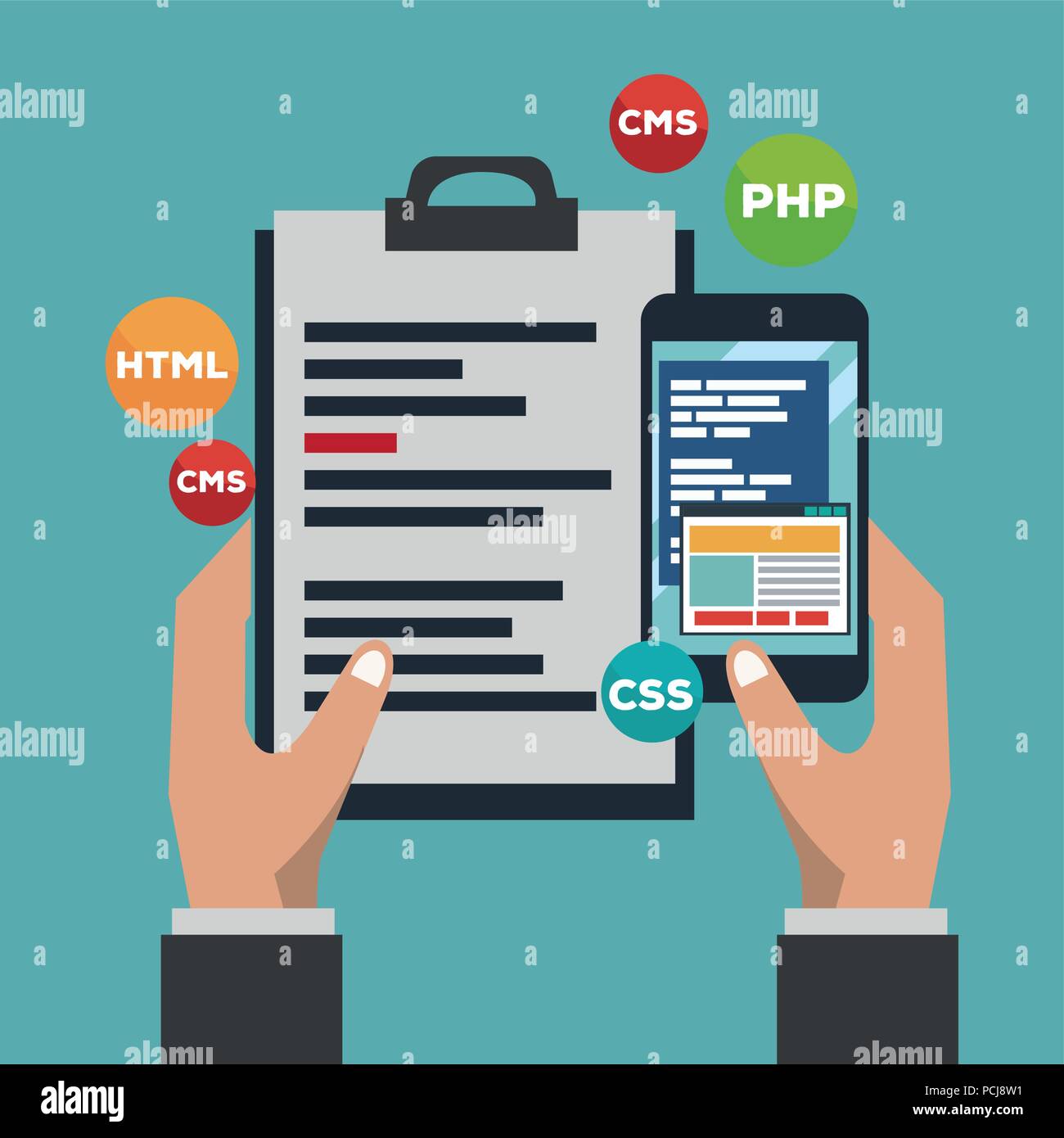 Software and programming Stock Vector Image & Art - Alamy