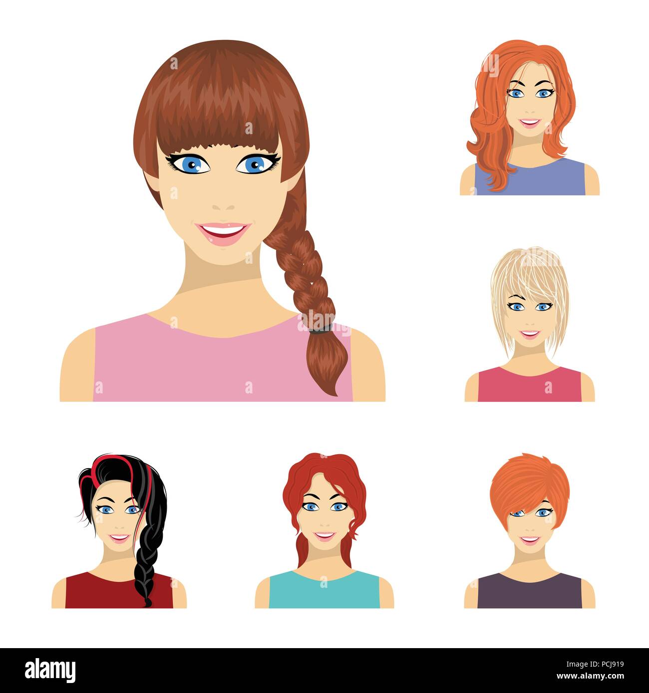 Female Hair Collection