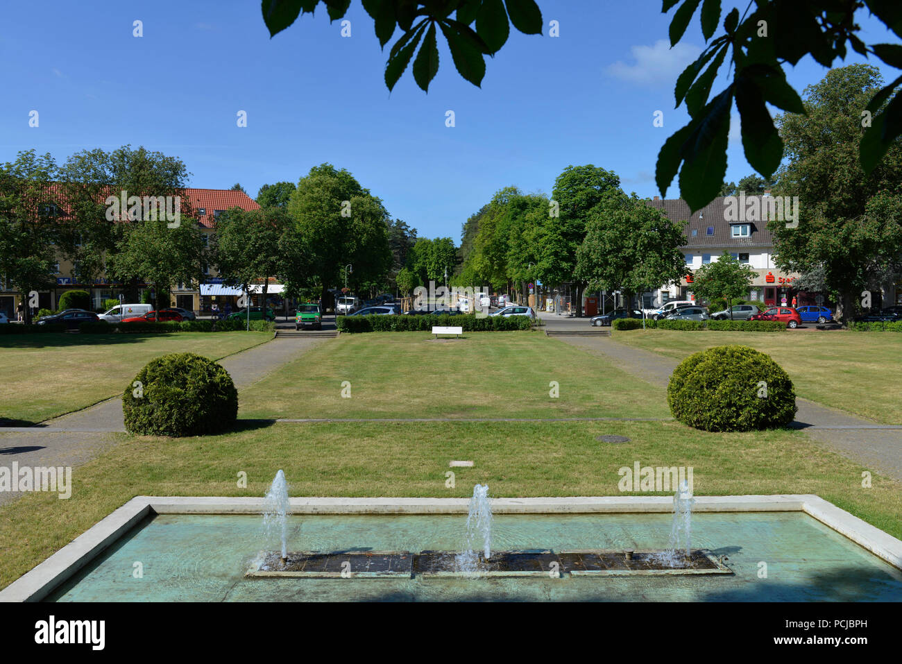 Ludolfingerplatz, Frohnau, Reinickendorf, Berlin, Deutschland Stock Photo