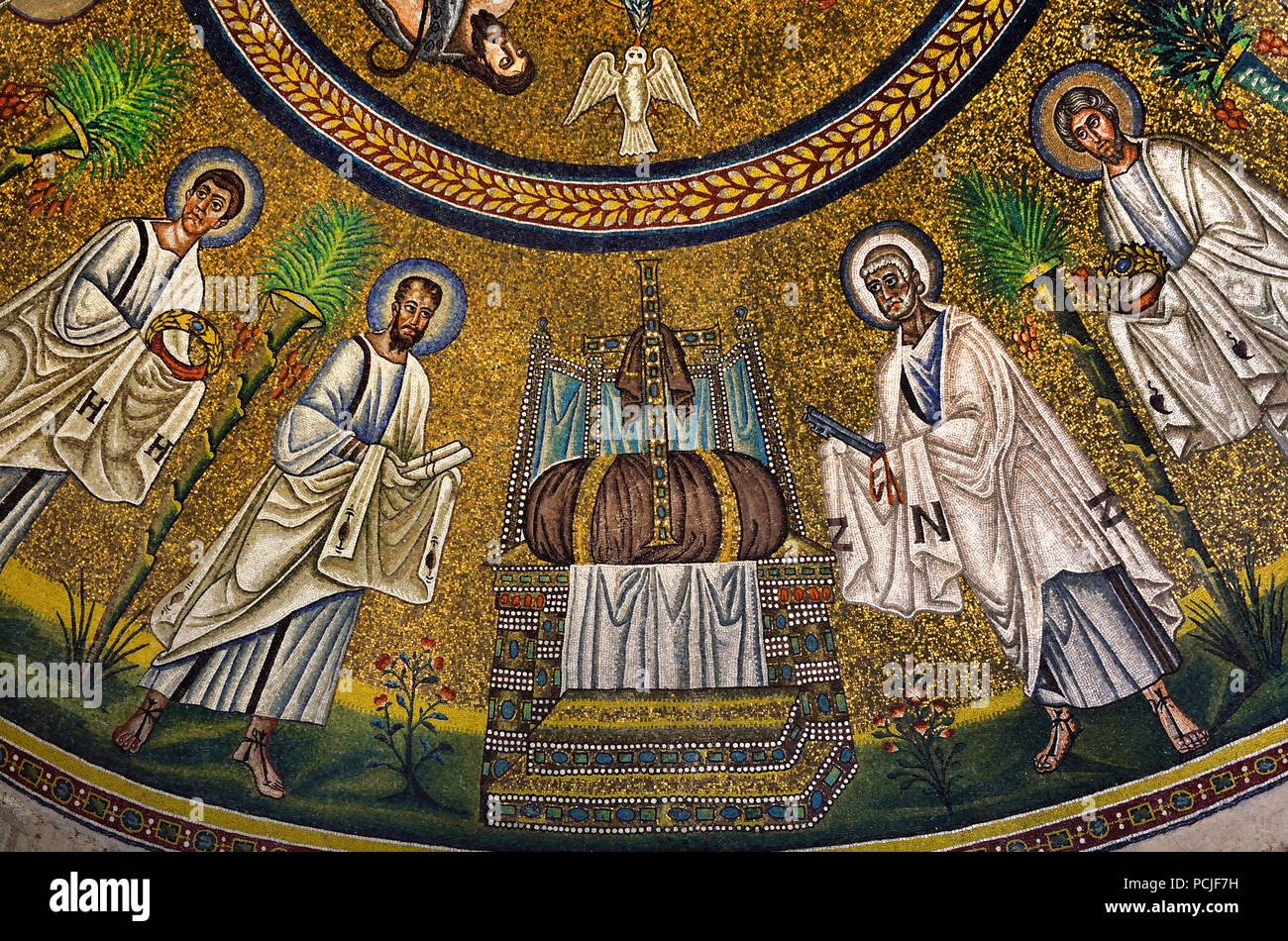 Baptism of Jesus by Saint John the Baptist in the Baptism of Jesus The ...