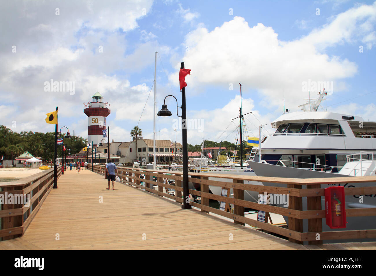 Harbour Town Hilton Head Island South Carolina Stock Photo Alamy