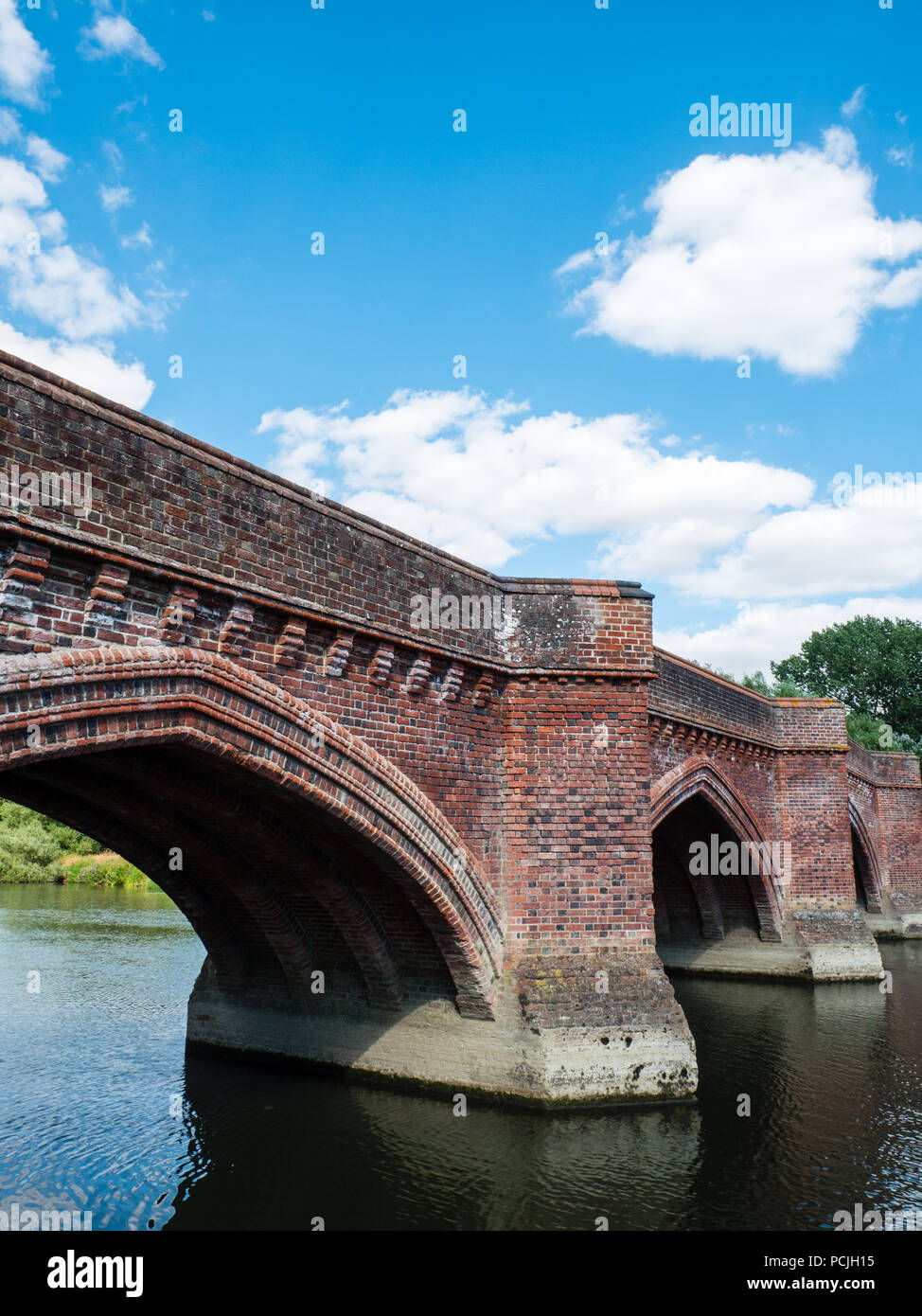 Clifton Hampden Bridge, Clifden Hampden, Oxfordshire, England, UK, GB. Stock Photo