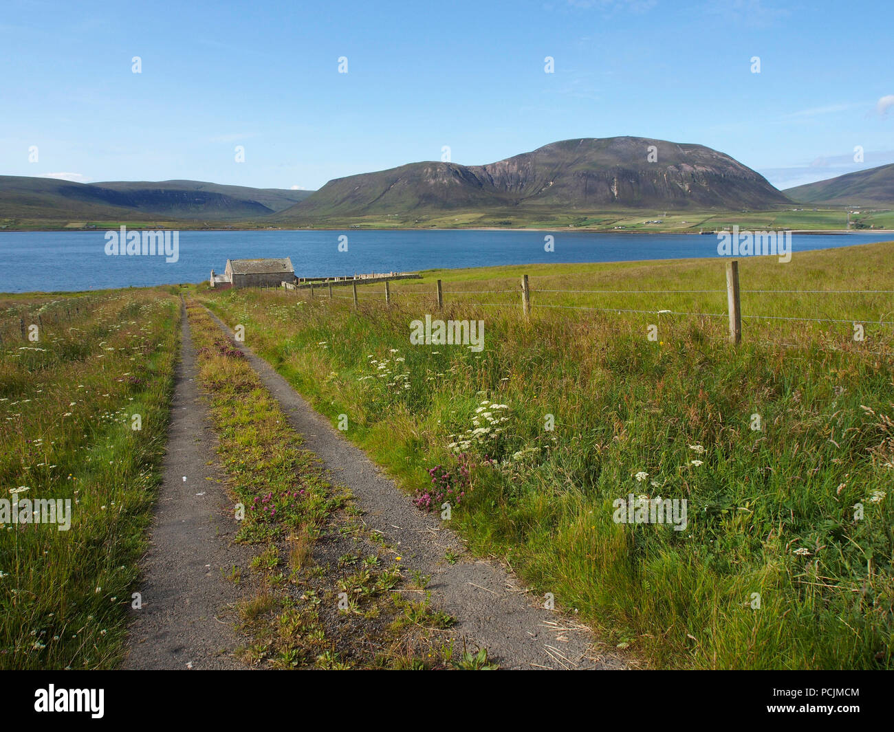 Hoy from Graemsay, Orkney Stock Photo
