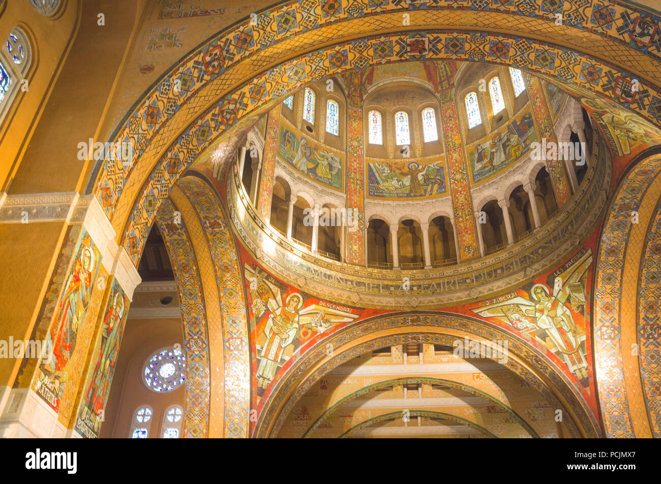 Interior dome lisieux hi-res stock photography and images - Alamy