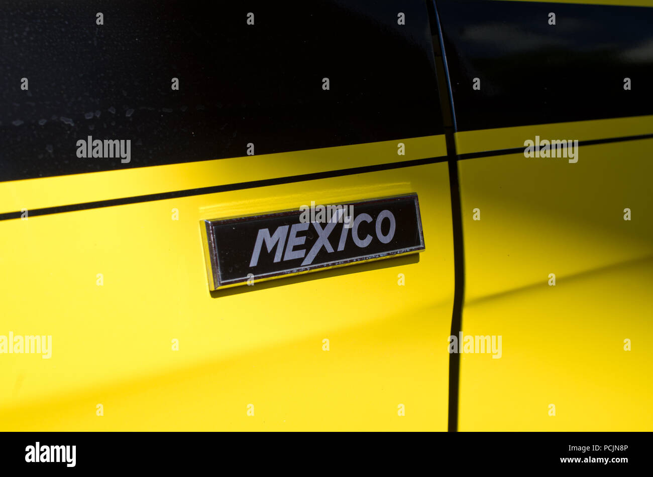 Mk1 Ford Escort Mexico classic British Sports Car UK Stock Photo
