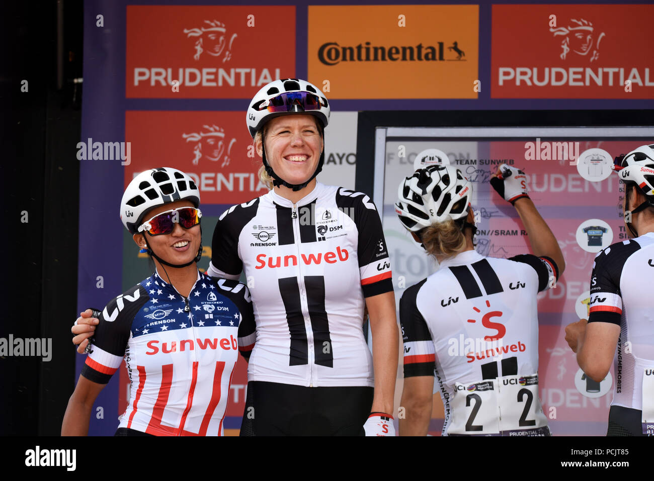 Coryn Rivera Ellen van Dijk Team Sunweb the Prudential