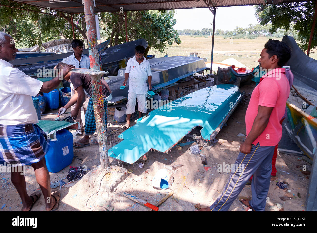 Construction in rural india hi-res stock photography and images - Alamy