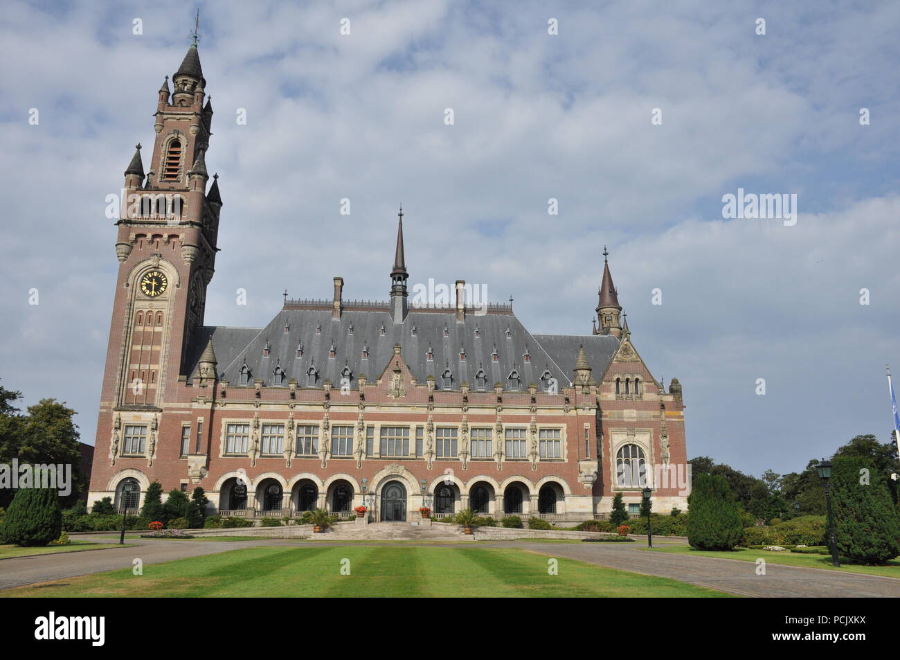Peace Palace, the Hague, Netherlands Stock Photo