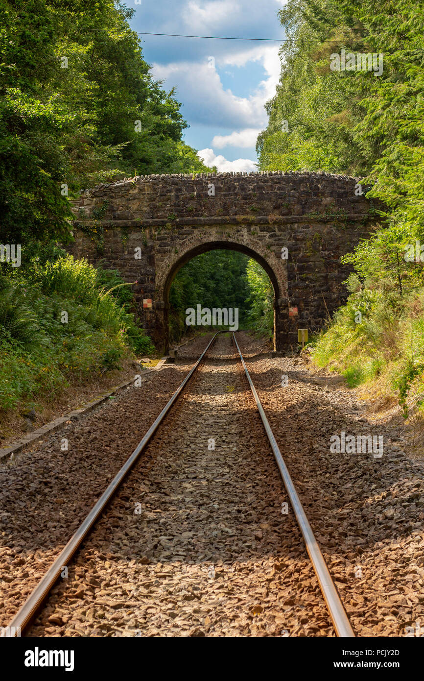 BetwsyCoed Railway Bridge Stock Photo Alamy