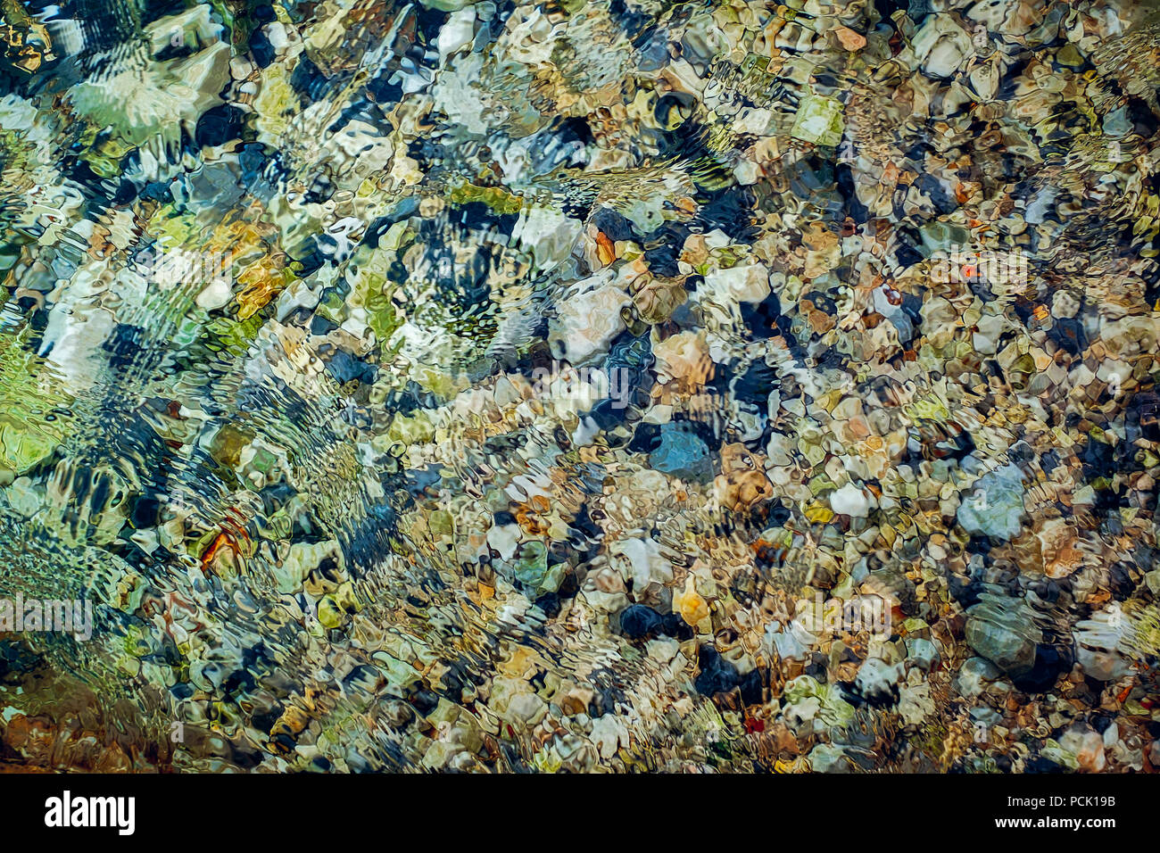 Sun glare under surface water hi-res stock photography and images - Alamy