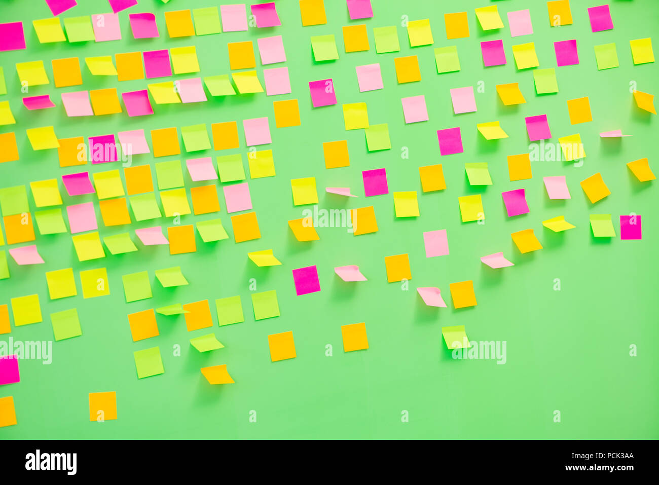 Many reminders in business concept Stock Photo