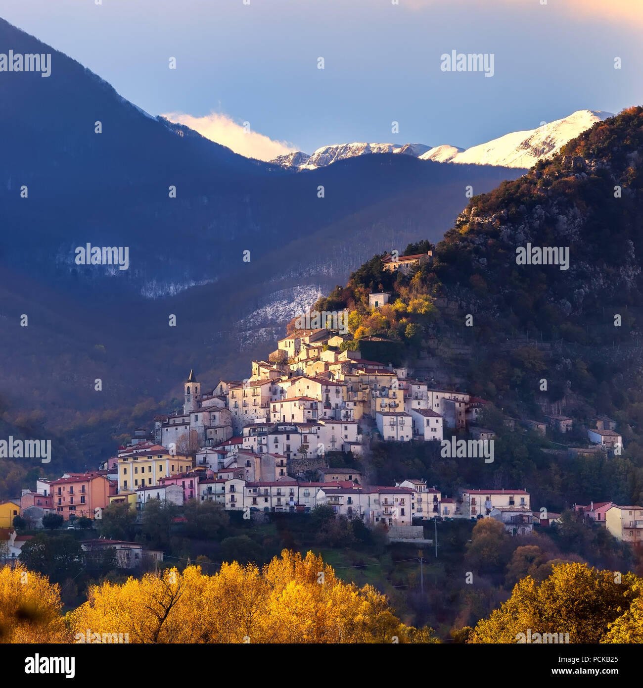 Italian old village, Molise Italy Stock Photo Alamy