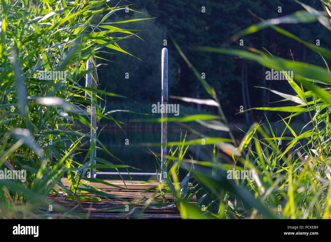 Empty lake landscape hi-res stock photography and images - Alamy