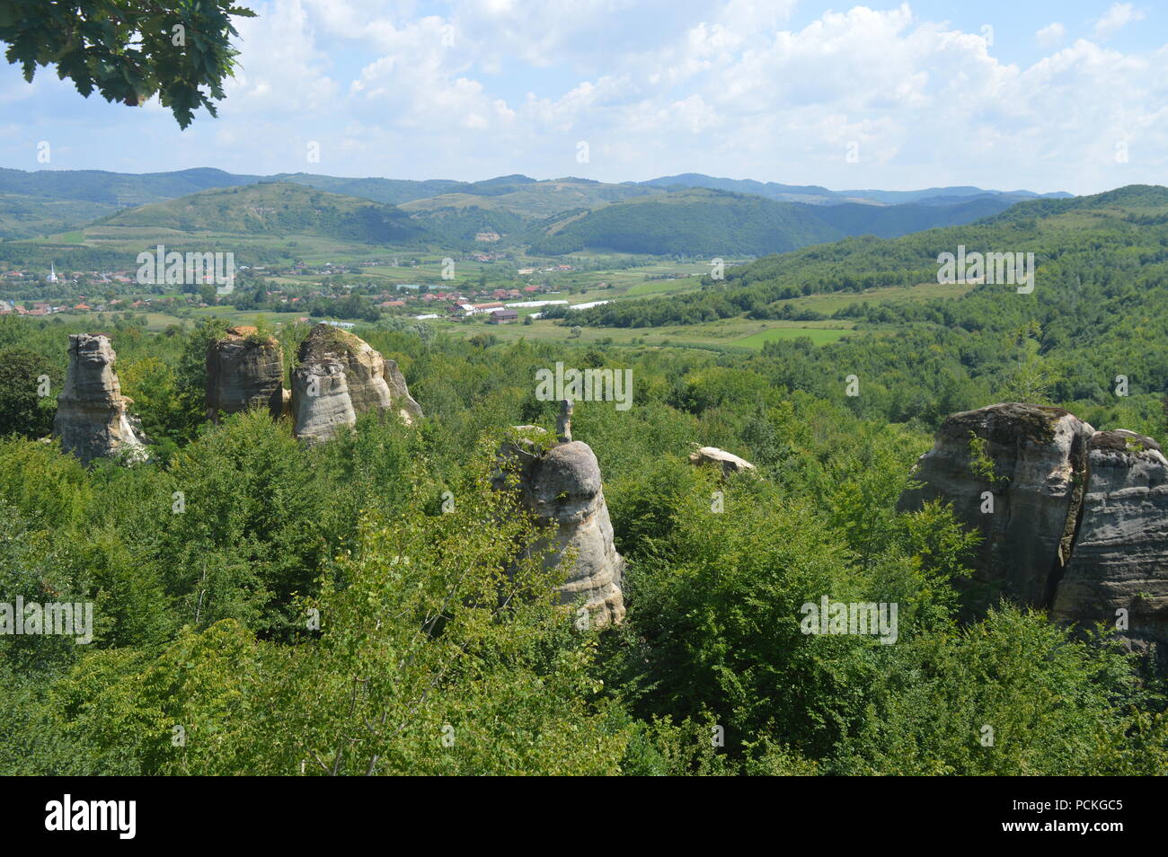 Dragons' Garden, Romania Stock Photo