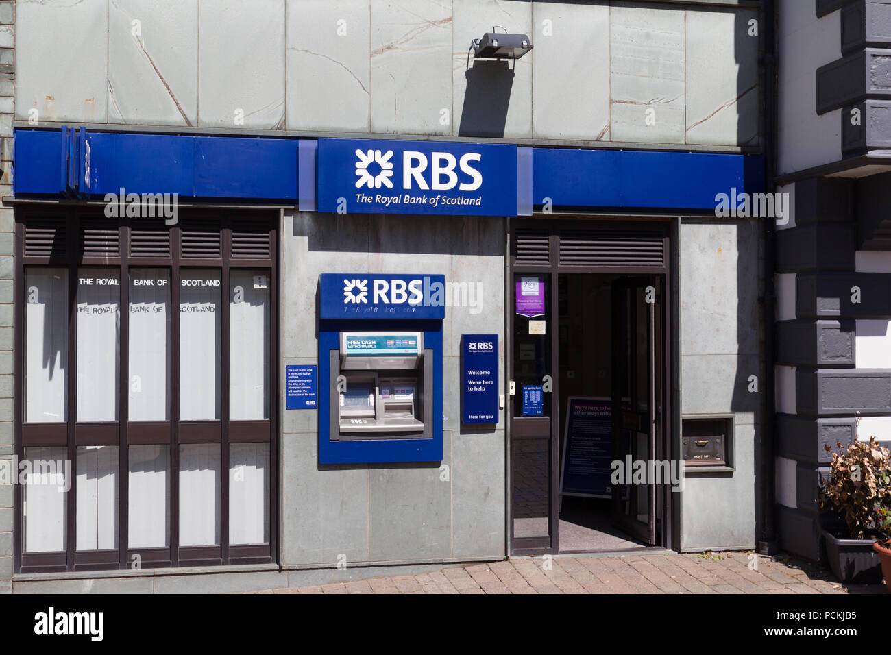 Rbs bank high street hi-res stock photography and images - Alamy